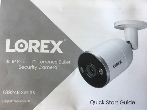 E892ab lorex smart - lorex, ip
